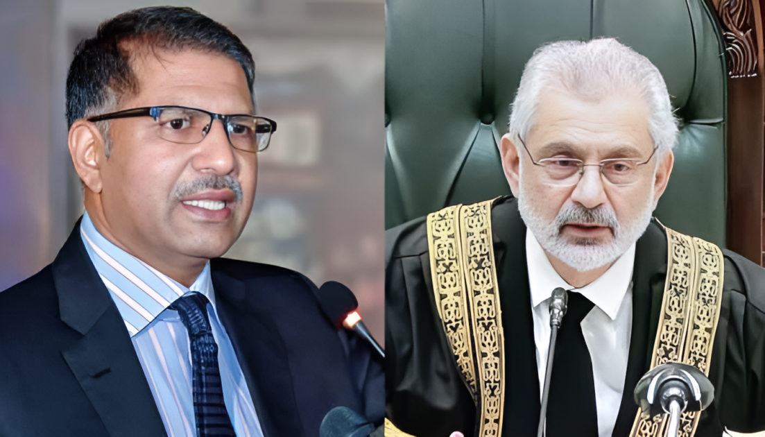 سپریم کورٹ میں آرٹیکل 63 اے تشریح کیس: عمران خان کے وکیل کا بینچ پر اعتراضات، سماعت کا بائیکاٹ