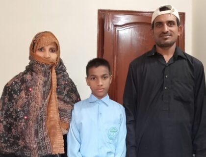 ملتان)میاں فہد شہزاد چائلڈ پروٹیکشن اینڈ ویلفیئر بیورو 10 سالہ گمشدہ بچہ ورثاء کے حوالے کر دیا گیا