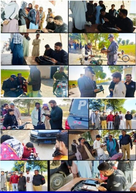 لاڑکانہ( نمائنده دھوم نیوز ایس ایس پی میر روحل خان کھوسو کی جانب سے جاری کردہ ہدایات و احکامات کے مطابق لاڑکانہ پولیس کی تلاش ایپ ڈوائیز کی مدد سے ضلع کے داخلی و خارجی راستوں پر سخت اسنیپ چیکنگ جاری اسنیپ چیکنگ اور سرچ و کومبنگ آپریشن کے دوران بغیر شناختی دستاویزات 08 مشکوک افراد کو مختلف تھانوں میں منتقل کردیا گی